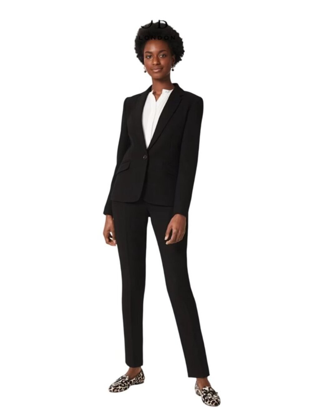 Hobbs London Black Tailored Ophelia 2 Piece Suit